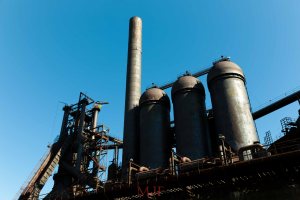 The remaining Carrie iron furnace