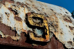 on a Torpedo Car, this was a rail car that would hold 150,000 tons of molten iron 