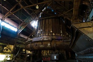 This was an iron furnace, built more than 100 years ago.