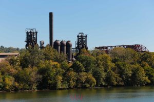 The remaining Carrie iron furnaces 
