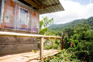View from the school that the government establishes for the Embera people